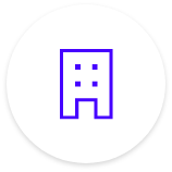 Ikon av en lägenhetsbyggnad