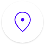 Ikon som symboliserar en kartnål